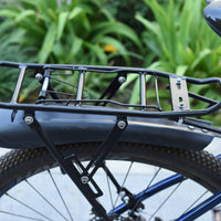Quick Release Bike Rack Adjustable Rear Bike Rack Lightweight Two-Wheeler Luggage Carrier for Commuters, Commuting