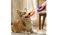 Interconnected Rings Toy Interactive Dog Tug Loop Bite-Resistant Tug Loop Toy for Young Dogs, Pet Owners, Indoor Play