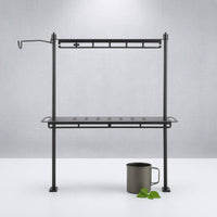 Folding Tabletop Rack Foldable Tabletop Shelf Rack   Folding Metal Shelf