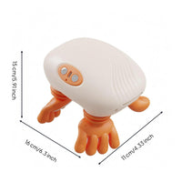 Neck and Shoulder Massager Warm Compress Wireless Neck Massager Wellness Equipment Curved Design 2 Modes