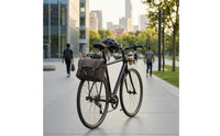 Rectangular Platform Rear Bike Cargo Rack Side Support Supports Mountain Bike Rear Rack Clamp-Style Vehicle Accessory