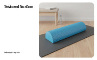 Half Round Foam Cylinder Muscle Relaxation Foam Balance Pad Spine Stretcher Multi-Function Fitness Equipment for Seniors