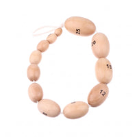 Volume Measurement Engraved Bead Gauge Size Comparison Oval Bead Measurer
