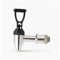 Beverage Dispenser Faucet Threaded Dispenser Tap with Lever Bucket Replacement Faucet Compact Bucket Tap Handle Leak-Proof