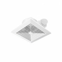 Quiet Ceiling Exhaust Fan Strong Suction Kitchen Exhaust Fan Quiet Operation Air Moving Appliance High Air Circulation