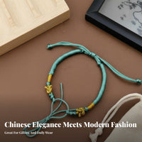DIY Friendly Chinese Knot Braided Bracelet Stackable Red String Bracelet Lightweight for Women, Adults, Cultural Events, Gifting, Daily Wear