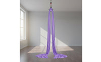 Suspended Fitness Aerial Silk Yogas Swing Material Hanging Silk Hammock Gentle and Silken Textile Suspended Support Hammock