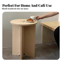 Vintage design Three-Legged Round Stool Multi-Purpose Low Seat Minimalist Design Indoor Furnishing Mortise and Tenon Joint for Cafe Owners, Homeowners, Interior Decorators, Dessert Shop, Living Room, Bedroom, Entryway