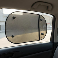 Partial Visibility Mesh Car Sun Shade Transparent Mesh Design Car Side Window Shade Black Border