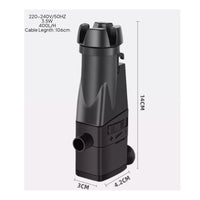 Oxygenation Function Aquarium Oil Film Remover Automatic Floating Design Internal Aquatic Creature Aquarium Filter Pump for Aquarists