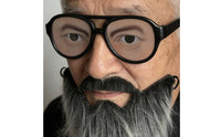 Fake Mustache Beard Set Stage Performance Self Beard Easy to Wear Fake Mustache Set for Theater