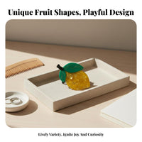 Fruit Hair Grip Hair Grip Cute Design Fruit Shaped Hair Grip High Gloss Finish Stylish for Women, Summer Exit Ings