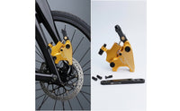 Hydraulic Disc Brake Caliper Aluminum Alloy Disc Brake Mount Adapter Low Profile Mounting Bracket for Bike Building