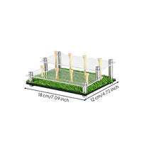 Golf Ball Display Case Clear Golf Ball Display Rack Compact for Golfers