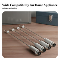 4 Pieces Washing Machine Shock Absorber S Vibration Washing Machine Damping Rod Set Noise Reduction Washer Shock Absorber Rods for Homeowners