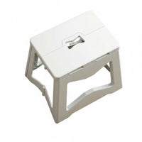 Space-Saving foldable Stool with textured grip Lightweight foldable Footstool sturdyDuty Portable Seat Non-Slip Surface for Children, Seniors, Outdoors, Camping, Entryway, Bathroom