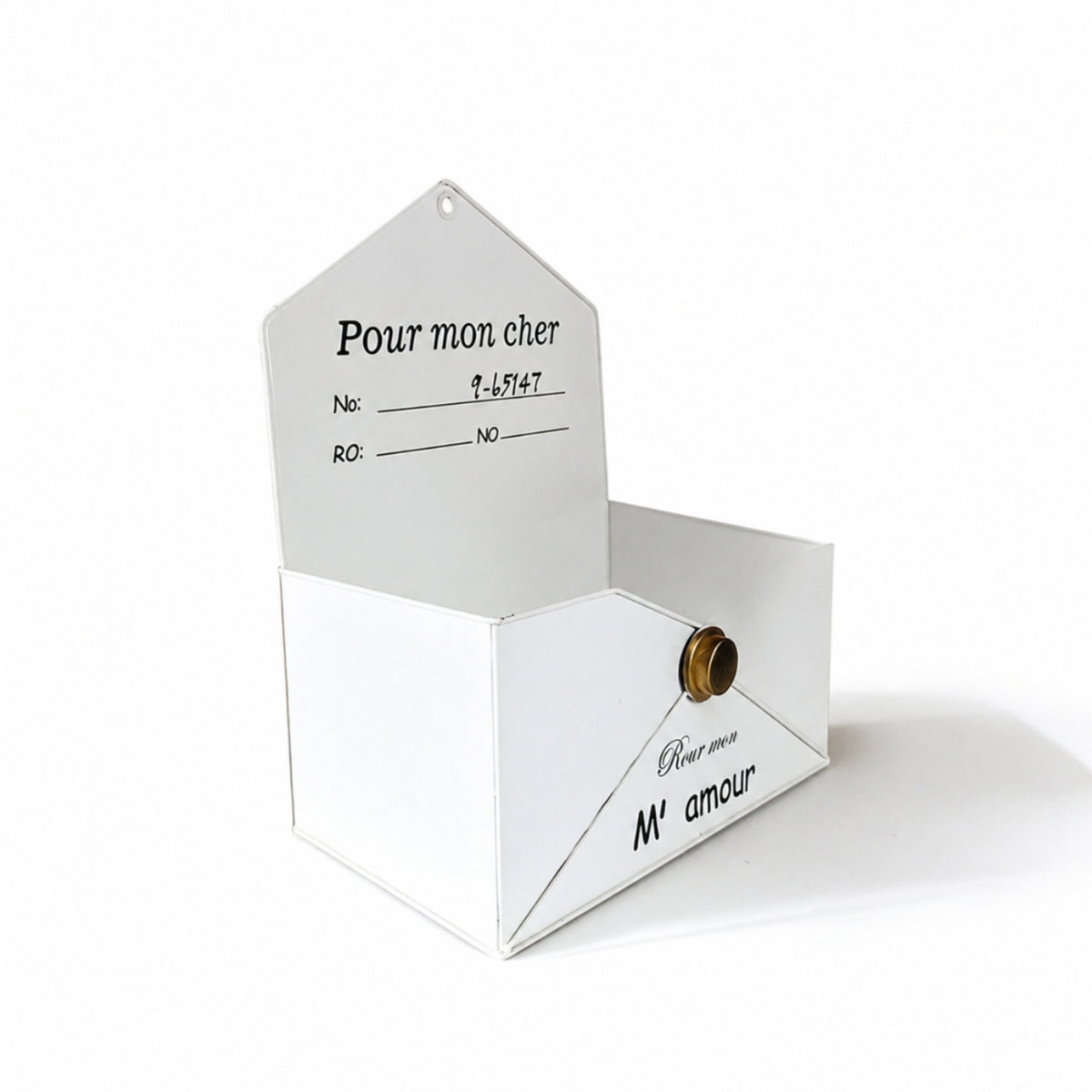 Mail Box with Slot Compact Metal Mail Box Heavy-Gauge for Organizations
