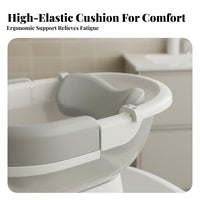 Compact Storage Foldable Hair Washing Chair Ergonomic Design Home Shampoo Recliner Padded Cushion Portable Shampoo Lounger Hygienic for Women, Post-Surgery Patients, Bedridden, Bedroom, Living Room, Bathroom