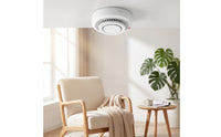 Smoke Sensor with Tuya App Flame-Retardant Smart Smoke Sensor Low-Power Mobile Alerts for Homeowners, Homes