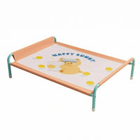 Raised Pet Cot Spill-resistantResistant Elevated Pet Bed Bed Metal Frame for Indoor