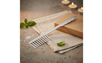 Spaghetti Comb Novelty Design Stainless Steel Pasta Rake Ergonomic Handle Noodle Server Tools for Home Cooks, Dining Table
