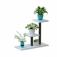 Floor-Standing Tiered Plant Stand Modern Design Multitier Plant Stand Space-Saving plant Pot Holder Sturdy for Gardeners, homeowners, Balcony, Living Room, Bedroom, Office
