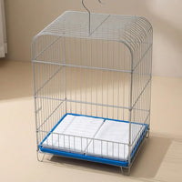 Disposable Absorbent Bird Cage Liners for Parrot Droppings Tray, 100-Count
