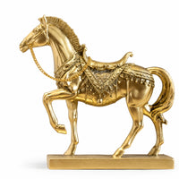 Horse Figurine with Base Equestrian Horse Figurine Tabletop for Entryway