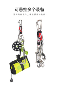 DIDEEP Diving BCD Webbing Hook for Camera and Gear Attachment