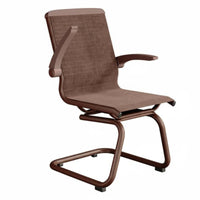 Cantilever Game Chair C-Shaped Base Indoor Seating 360-Degree Swivel for Bedroom