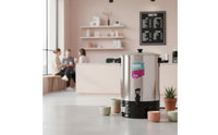 Electric Water Boiler Quick Heating Commercial Hot Water Dispenser Quick Boiling Large Capacity Insulated Kettle for Catering, Restaurant, Office