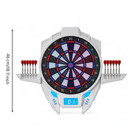 Digital Electronic Dartboard LED Soft Tip Dartboard Multiplayer Game Family-Friendly for Home