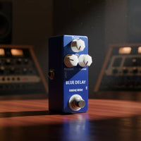 Compact Analog Delay Guitar Pedal Metal Analog Delay Pedal Lightweight Low-Noise for Guitarists