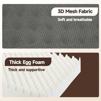 Washable Egg Memory Foam Recliner Cushion for Office, Thick Support