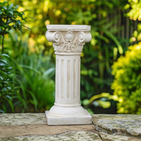 Roman Pedestal Stable Pedestal with Fluted Shaft Classical Column for Wedding Decorators, Event Planners