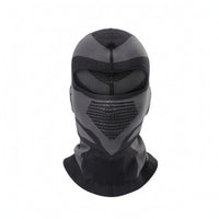 Under-Helmet Balaclava with Eye Openings Stretch-Knit Balaclava Stretchy Full Face Mask Breathable for Skiers, Cyclists, Motorcyclists, Skiing, Cycling, Motorcycling, Outdoor Sports