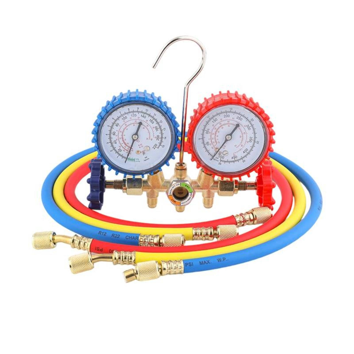 CT-536 Dual Gauge Manifold Set for R134a Refrigerant Charging