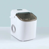 Compact Countertop Ice Maker Automatic Ice Maker with Viewing Window Small Footprint Appliance Space-Saving for Hosts, Renters, Kitchen, Home Bar, Office Breakroom, Dorm Room