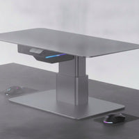 Display Stand with Docking Station Ergonomic Electric Display Stand Quiet Electric Desk Riser for Professionals, Gaming Aficionados