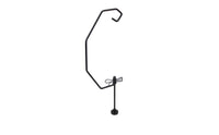 Base Bug Coil Holder Easy to Clean Metal Bug Coil Rack Windproof Camp Lantern Hook Stand Compact for Camping