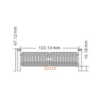 Authentic Looking Model Railway Gate Realistic Realistic Appearance Train Depot Gate Miniature Scene Prop Locomotive Yard Entrance Miniature for Railroad Modelers, Layout