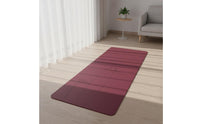 Non-Slip Fitness Mat with Cat Print Cushioned Rubber Fitness Mat Long-Lasting Shock-Absorbing for Home Gym