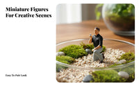 Miniature Landscape Decoration Highly Detailed Miniature People Figurine Wedding Couple Figurine Realistic Craftsmanship
