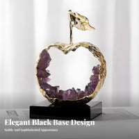 Decorative pome Luxury Design Faceted pome Figurine Elegant highlight