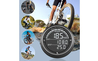 Luminous Digital Bike Computer Waterproof Bike Speedometer Multi-Function Cyclometer Automatic Backlight for Road Cycling