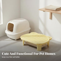 Double Layer Litter Mat Easy to Clean Double-Layer Litter Mat Pet Supply