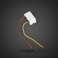 5A 24V to 12V Power Module Multiple Protection Buck Converter with Aluminum Housing High-Efficiency Voltage Regulator Reducer Hard-Wired for DIYers