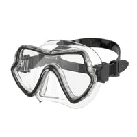 Panoramic Snorkeling Mask Soft Silicone Snorkel Diving Mask Adjustable Goggles Comfortable for Adults, Beginners, Beach, Travel