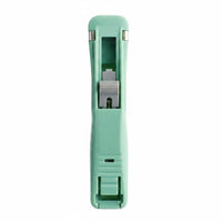 Push Clip Binder Space Saving Push Clip Stapler Strong Grip Paper Clamp for School