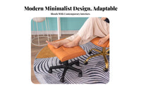 Swivel Function Adjustable Rolling Footrest Compact Size Rolling Leg Rest Multi-Functional Footstool Padded Cushion for Beauticians, Spa Technicians, Home Users, Under Desk, Beauty Salon, Living Room